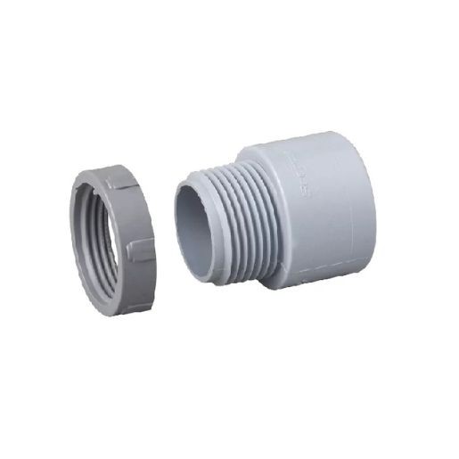 CONECTOR MACHO PVC SCH 40 UL (KRALOY)