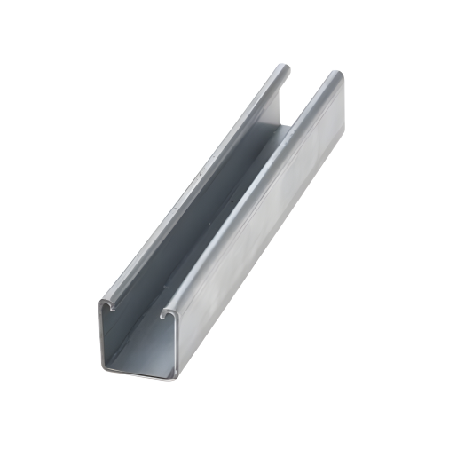 CANAL UNISTRUT LISO GALVANIZADO EN CALIENTE (PROSTAR)