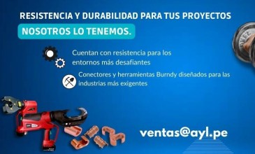 Resistencia y durabilidad Burndy